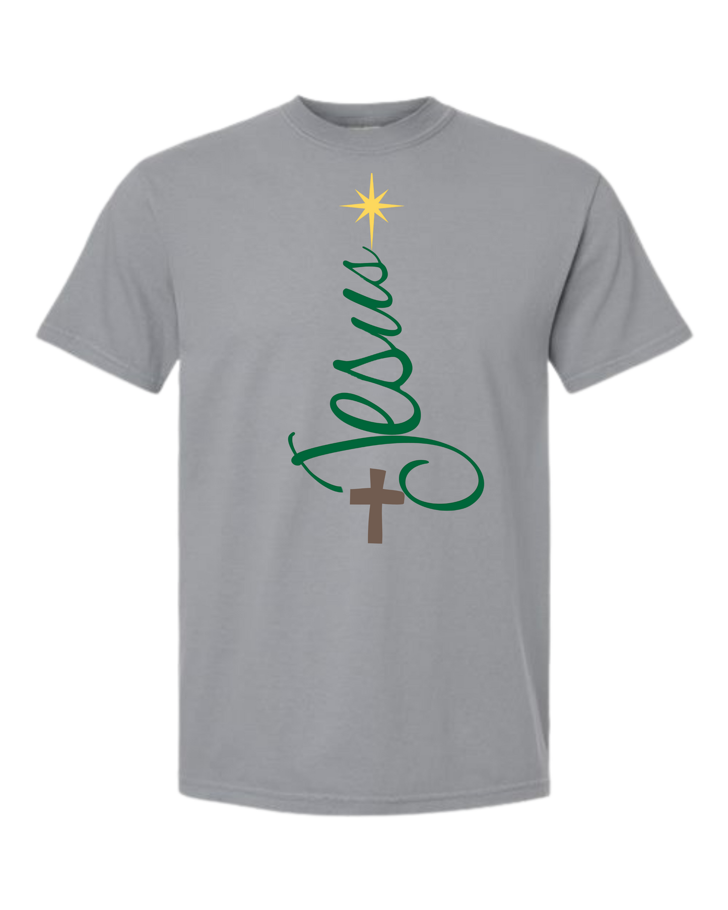 Jesus Tree - Comfort Colors - Heavyweight Unisex Tee - Neutrals