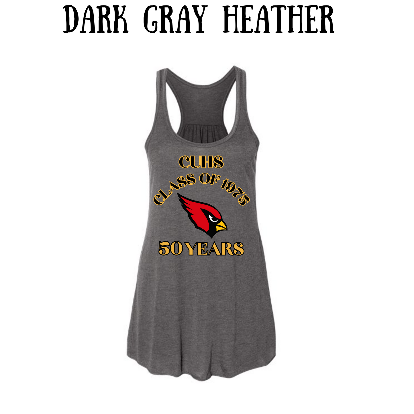 CUHS - Women's Flowy Racerback Tank