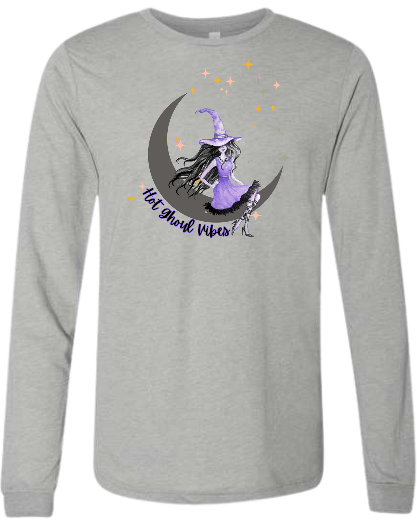 HP - Hot Ghoul Vibes - Unisex Long Sleeve - Neutral Colors