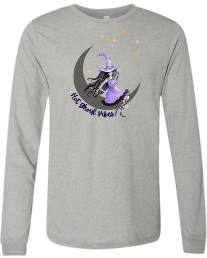 HP - Hot Ghoul Vibes - Unisex Long Sleeve - Neutral Colors