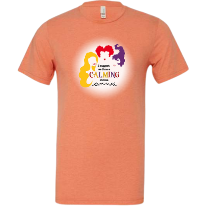 HP - Calming Circle - Unisex Tee - Oranges