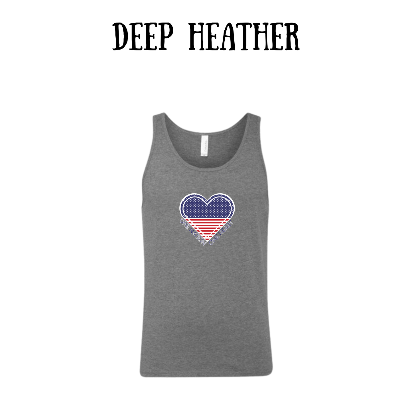 PP - One Nation One Heart - Unisex Tank