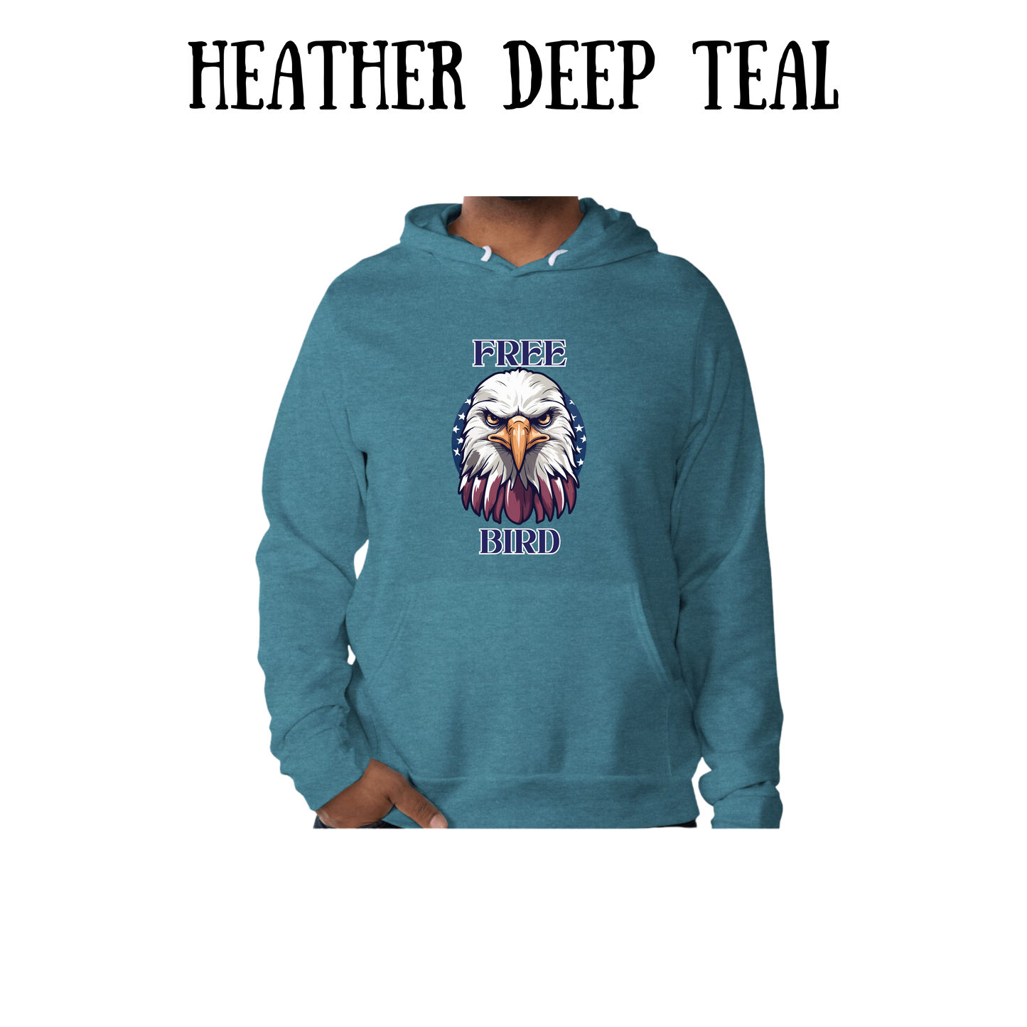 PP - Free Bird - Sponge Fleece Hoodie - Blues, Purples