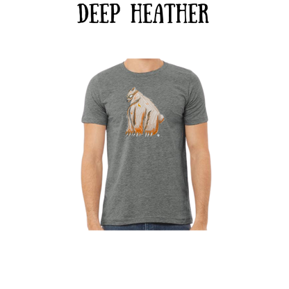 AC - Muscle Bear - Unisex Tee - Pinks, Purples, Neutrals