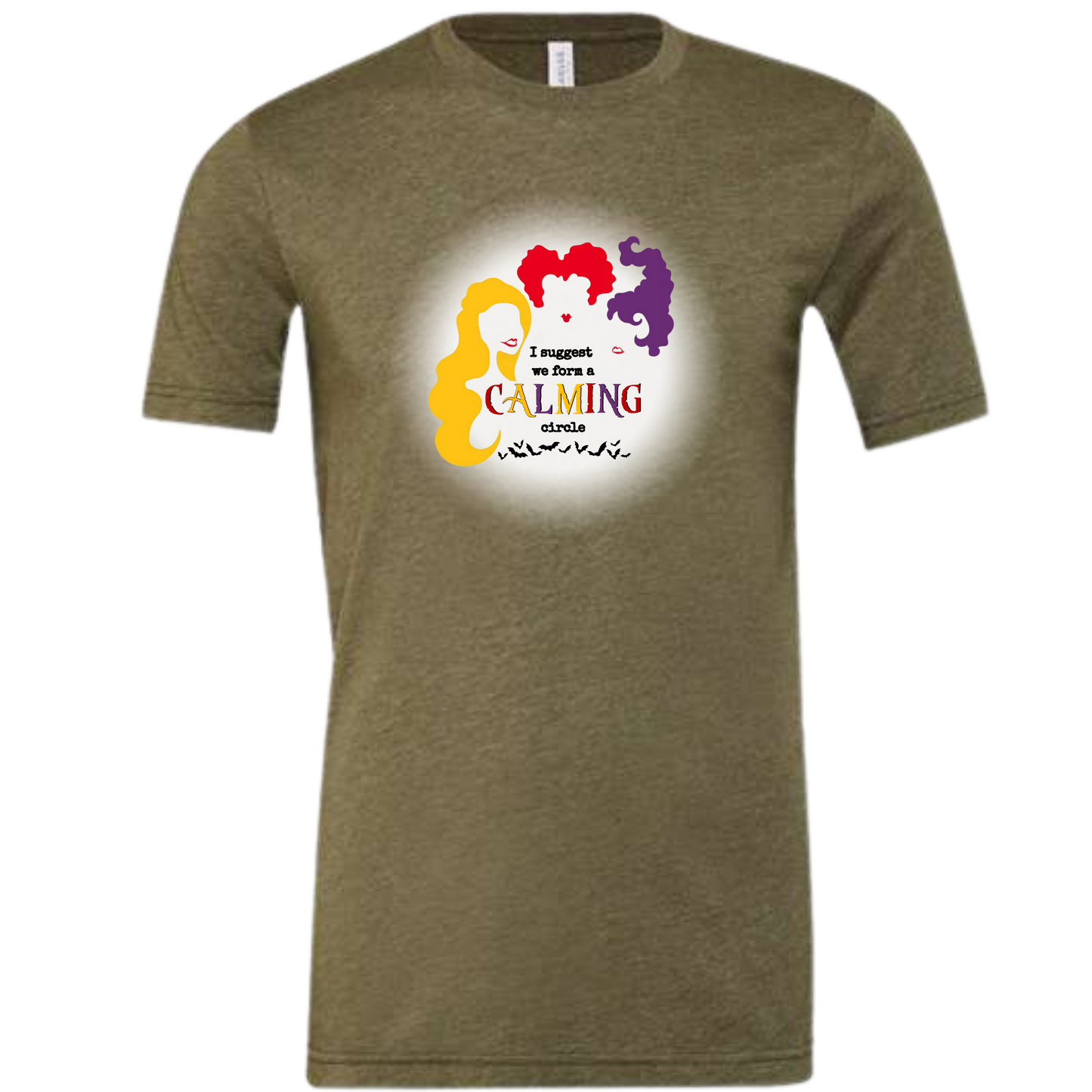 Calming Circle - Unisex Tee - Browns and Greens