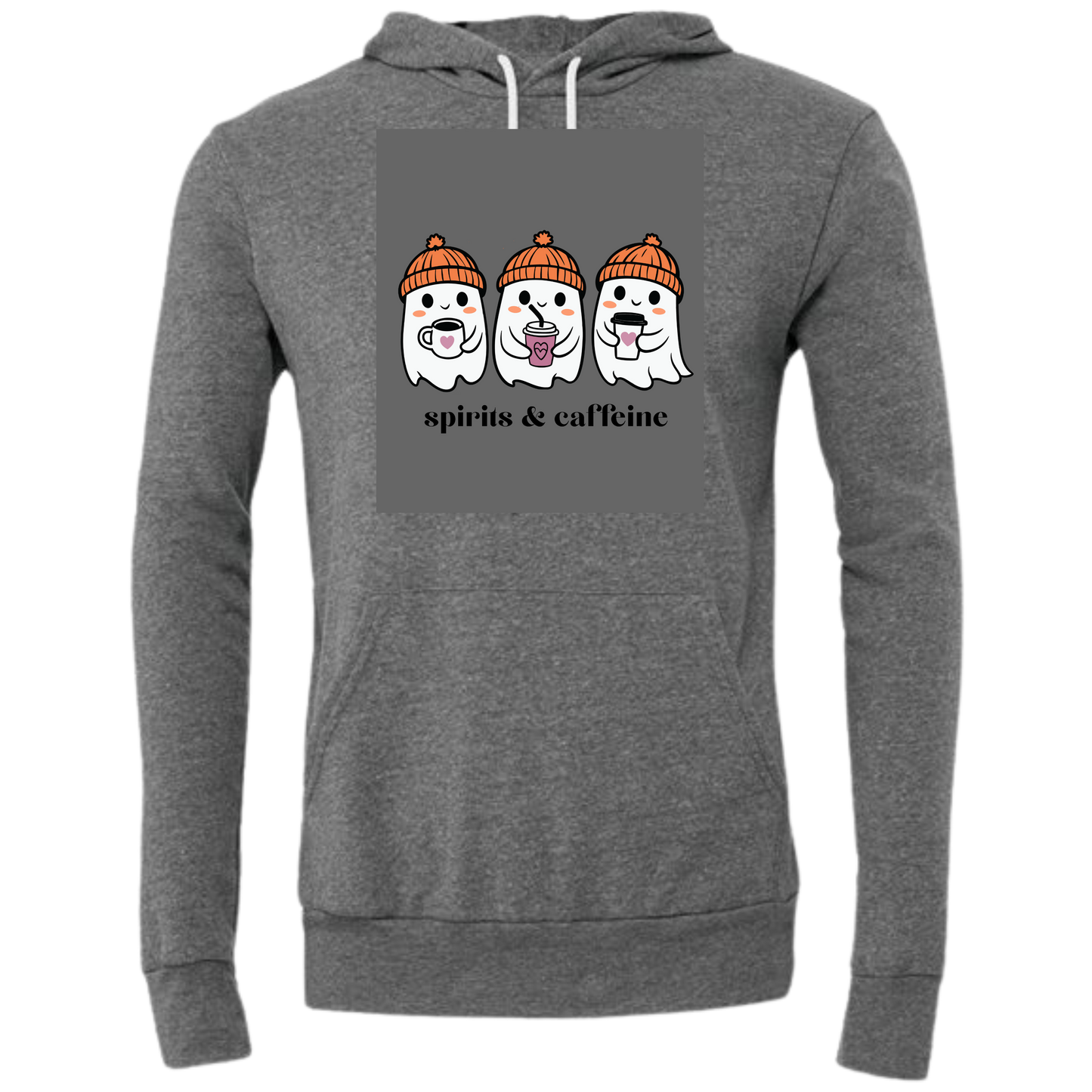 HP - Spirits & Caffeine - Sponge Fleece Hoodie - Greens, Neutrals