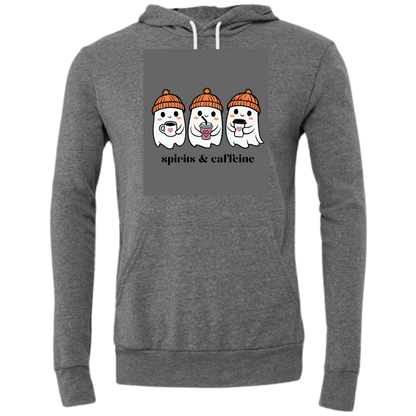 HP - Spirits & Caffeine - Sponge Fleece Hoodie - Greens, Neutrals