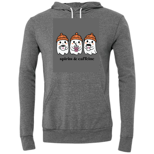 HP - Spirits & Caffeine - Sponge Fleece Hoodie - Greens, Neutrals