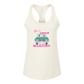 Get in Loser We're Playing Mahjong - Bella+Canvas - Women's Jersey Racerback Tank