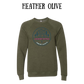 CP - Wander Often - Sponge Fleece Raglan Sweatshirt - Greens, Neutrals