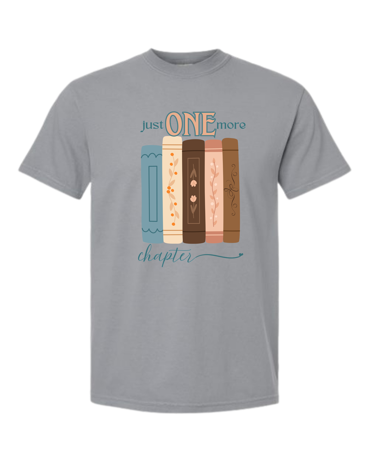 Just One More Chapter - Comfort Colors - Heavyweight Unisex Tee - Neutrals