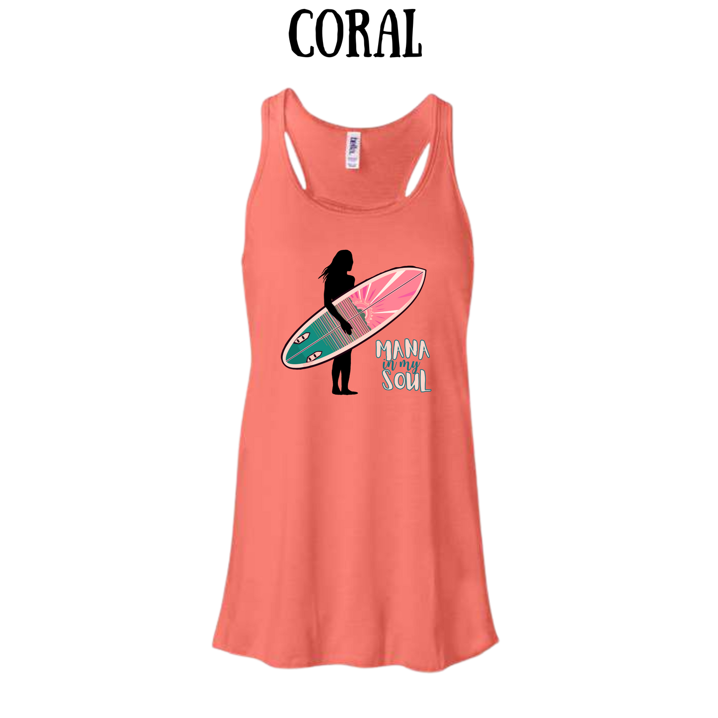 VP - Mana in My Soul - Women's Flowy Racerback Tank