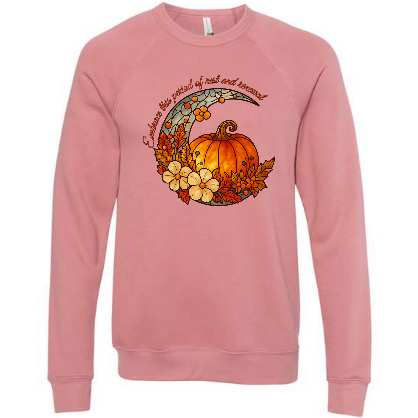 Rest and Renewal - Sponge Fleece Raglan Sweatshirt - Assorted Colors