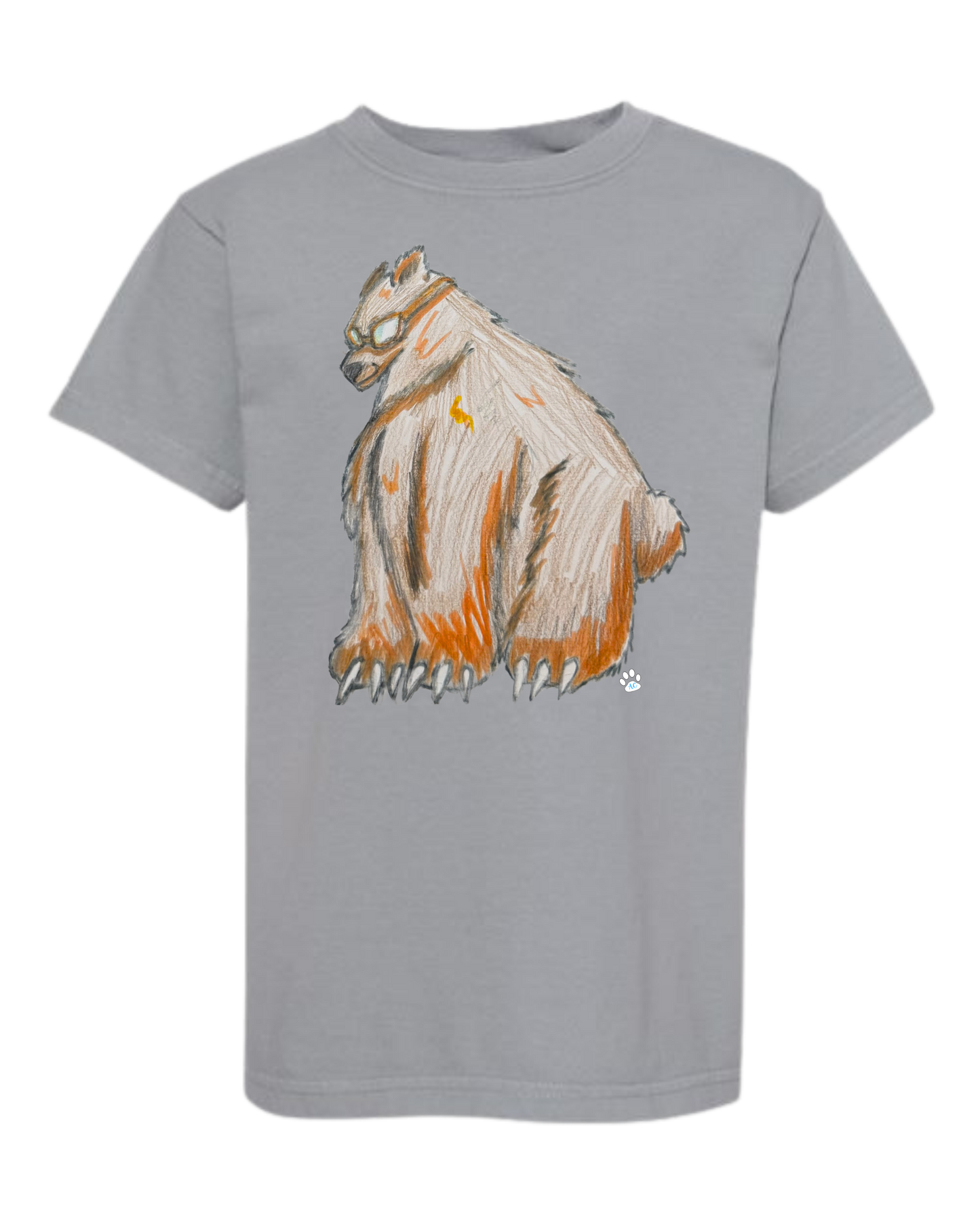 Muscle Bear - Comfort Colors - Heavyweight Youth Tee - Neutral Colors & Blues
