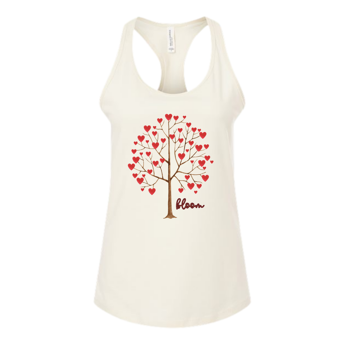 Bloom - Bella+Canvas - Women's Jersey Racerback Tank