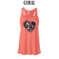 The World is a Better Place With YOU in it - Women's Flowy Racerback Tank
