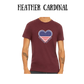 PP - One Nation One Heart - Unisex Tee - Yellows, Oranges, Reds