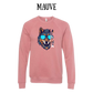 BP - Alpha - Sponge Fleece Raglan Sweatshirt - Assorted Colors