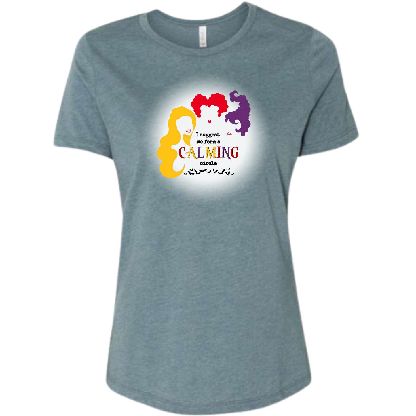 Calming Circle - Women's Relaxed Fit Tee - Neutrals