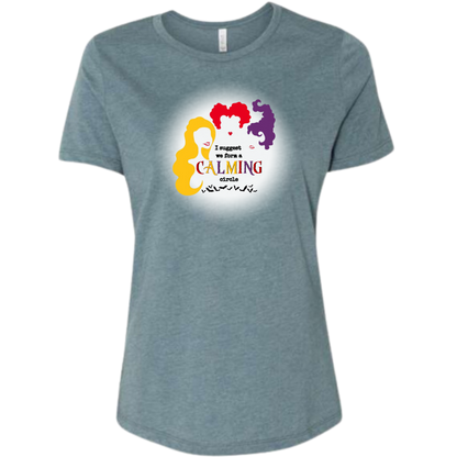 HP - Calming Circle - Women's Relaxed Fit Tee - Neutrals