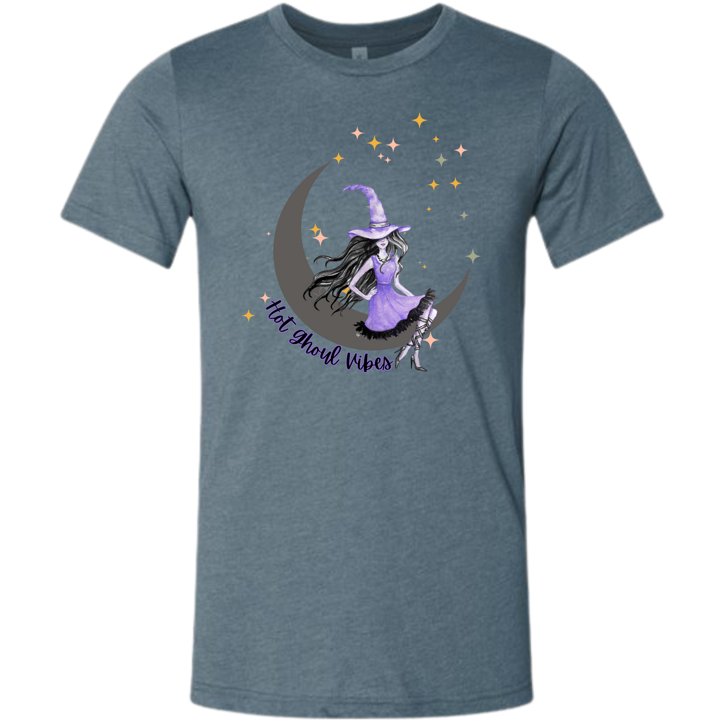 HP- Hot Ghoul Vibes - Unisex Tee - Blues