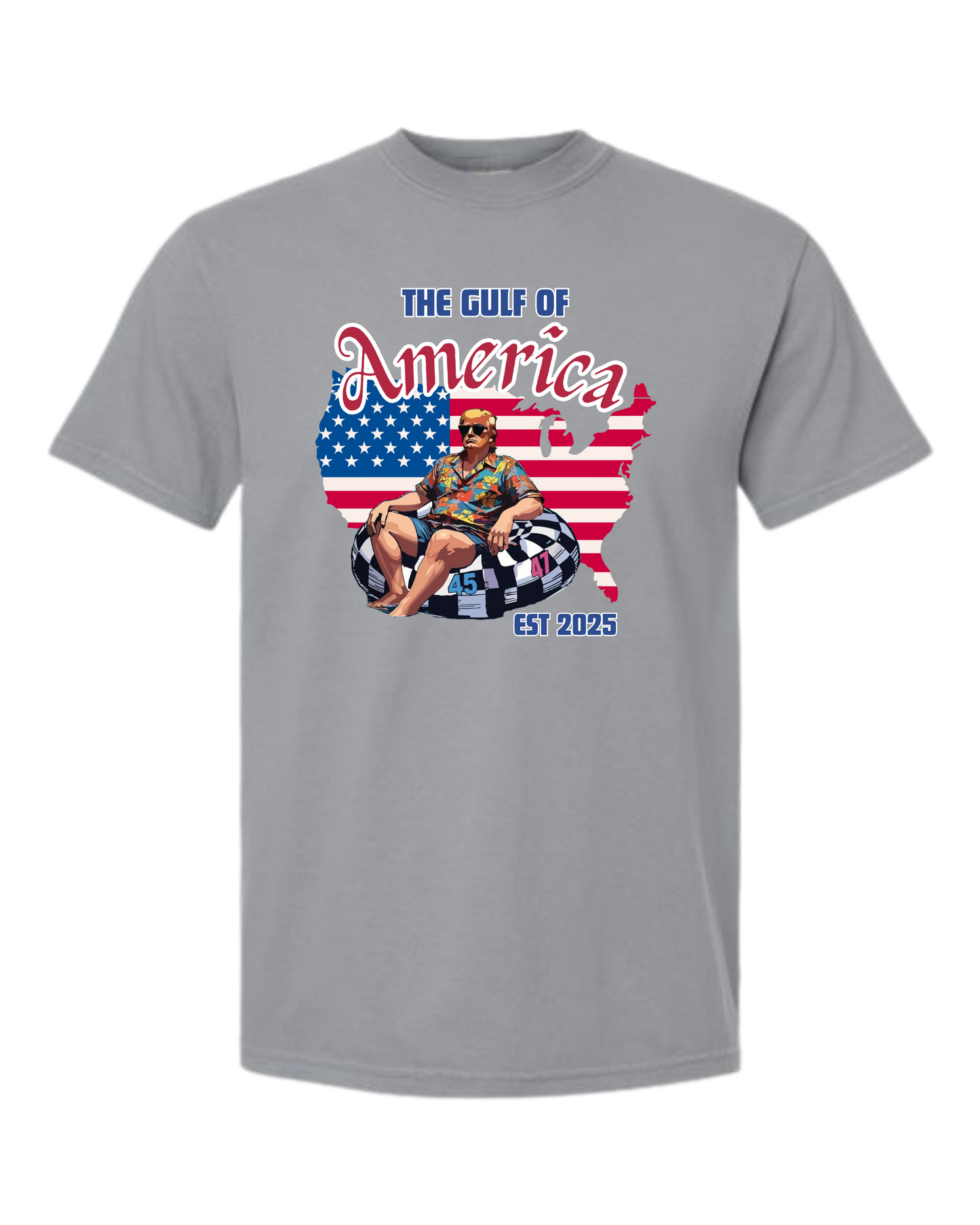 The Gulf of America - Comfort Colors - Heavyweight Unisex Tee - Neutral Colors