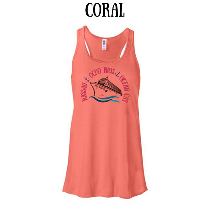VP - MSC Seashore - Women's Flowy Racerback Tank