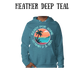 VP - Ready For Some Vitamin D & Sea - Sponge Fleece Hoodie - Blues, Purples