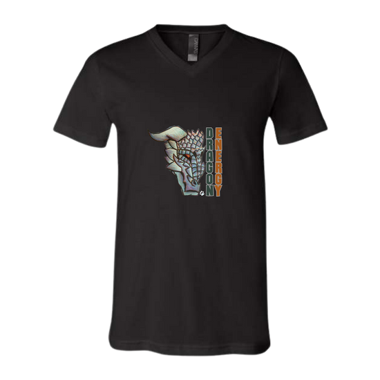 Dragon Energy - Bella+Canvas - Unisex V-Neck - Neutral Colors