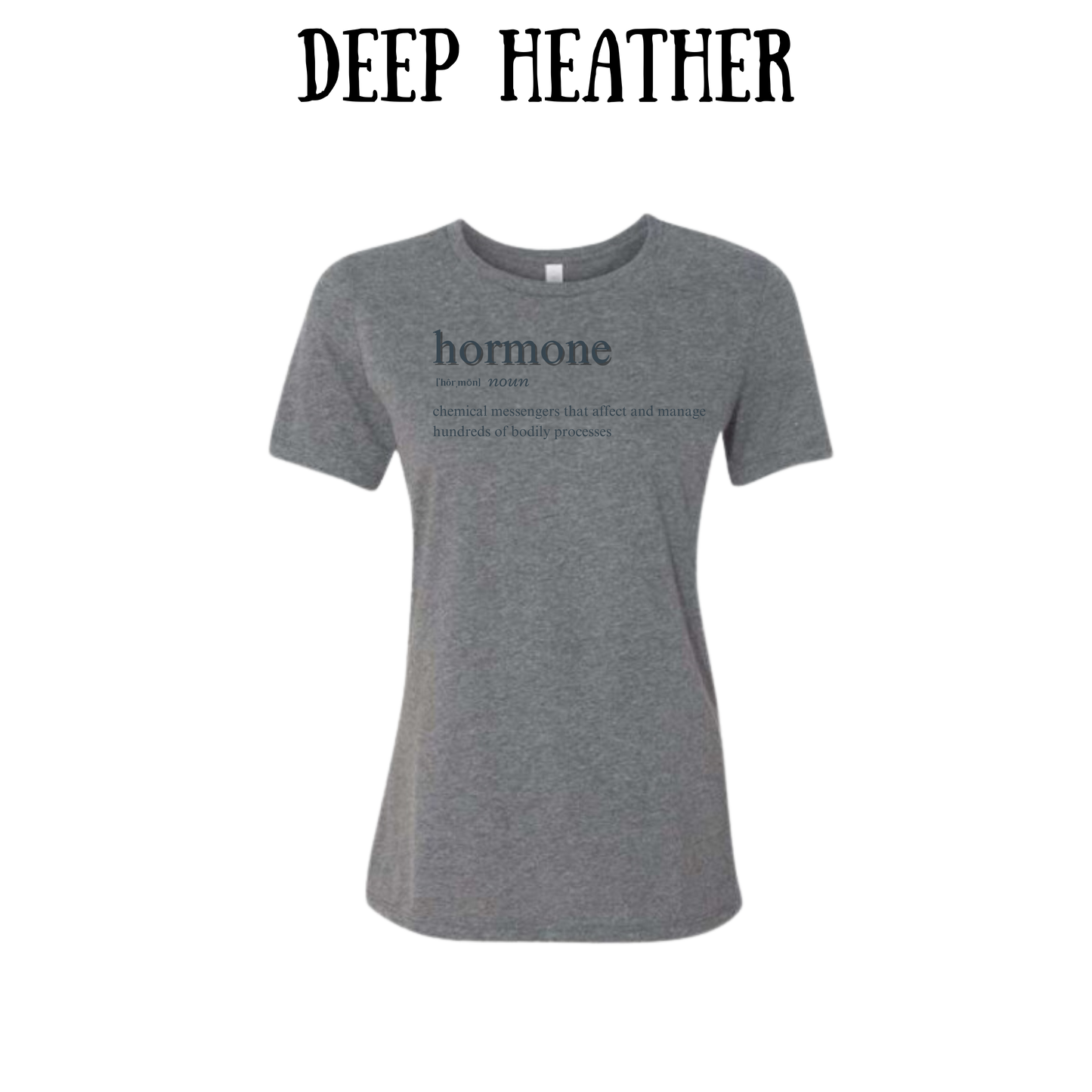 Hormone - Women's Relaxed Fit Tee - Neutrals