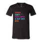 Sorry. Can't. Date With A Bat Boy. Bye. - Bella+Canvas - Unisex V-Neck - Neutral Colors