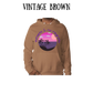 VP - Sunsets & No Regrets - Sponge Fleece Hoodie - Greens, Neutrals