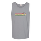 On Island Time - Comfort Colors - Unisex Tank - Neutral Colors & Blues