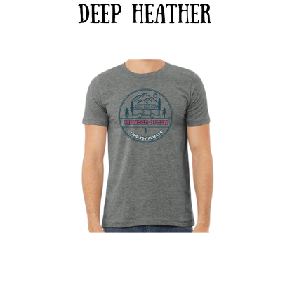CP - Wander Often - Unisex Tee - Pinks, Purples, Neutrals