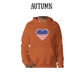 PP - One Nation One Heart - Sponge Fleece Hoodie - Assorted Colors