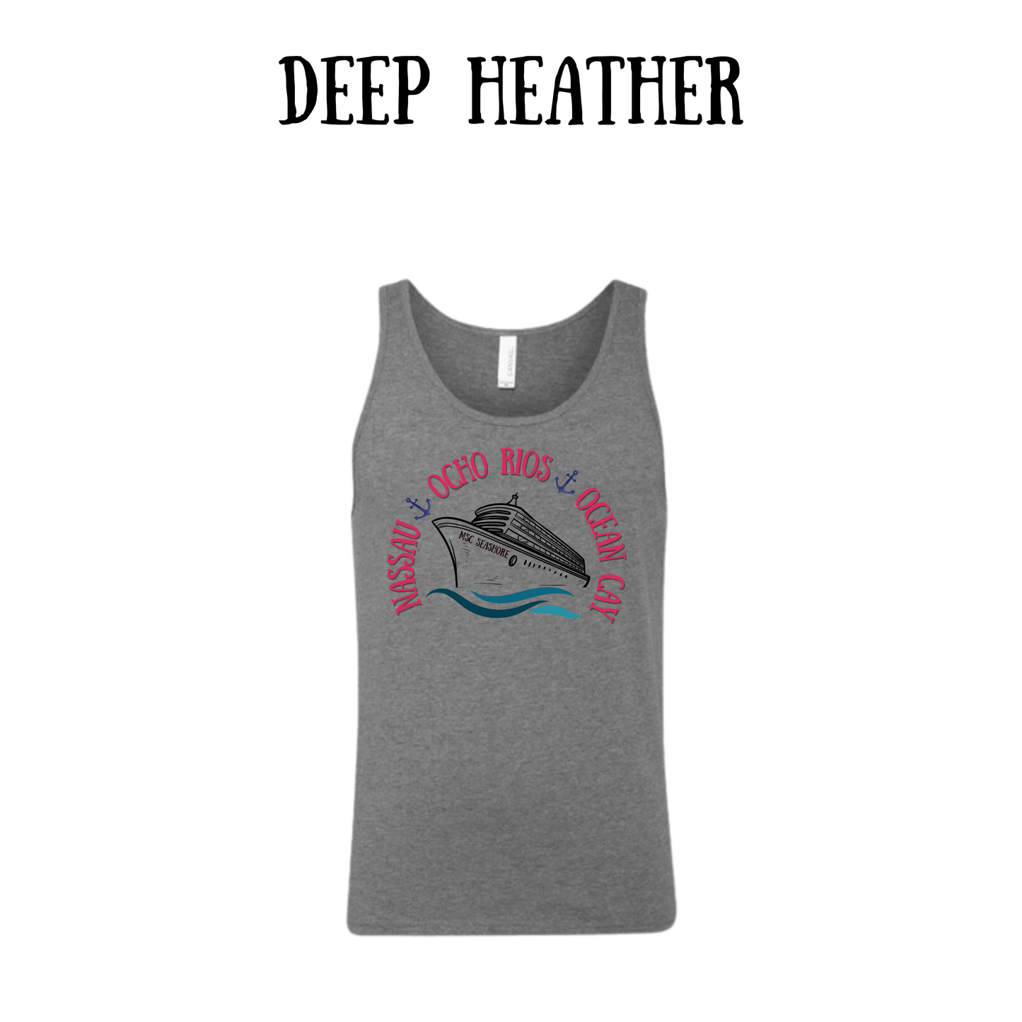 VP - MSC Seashore - Unisex Tank