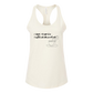 I don't rise & shine I caffeinate & coordinate - Bella+Canvas - Women's Jersey Racerback Tank