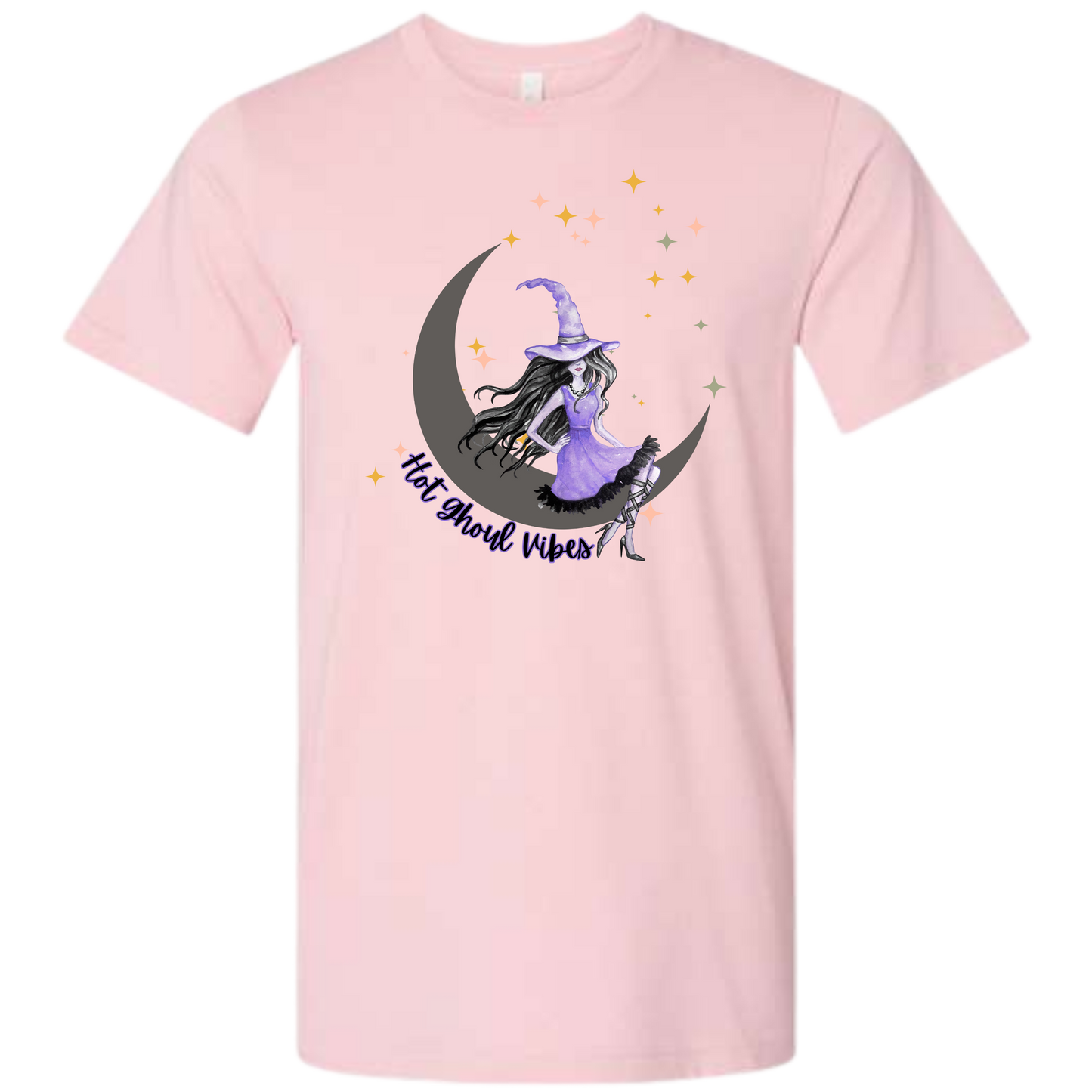 HP - Hot Ghoul Vibes - Unisex Tee - Pinks