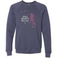 HP - If The Broom Fits - Sponge Fleece Raglan Sweatshirt - Blues, Purples