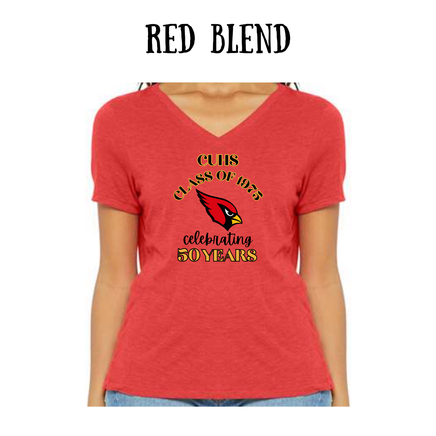 CUHS celebrating - Women's V-Neck