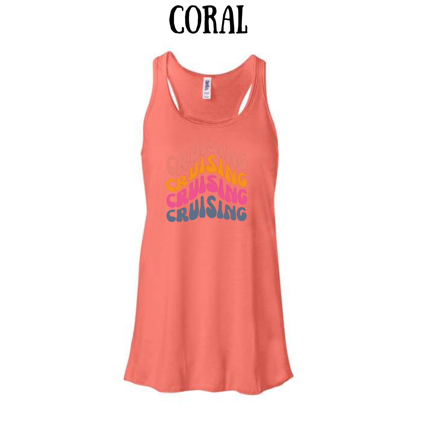 VP - Cruising, Cruising - Women's Flowy Racerback Tank