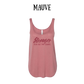 stronger than day two cramps - women's flowy tank