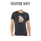 AC - Muscle Bear - Unisex Tee - Blues