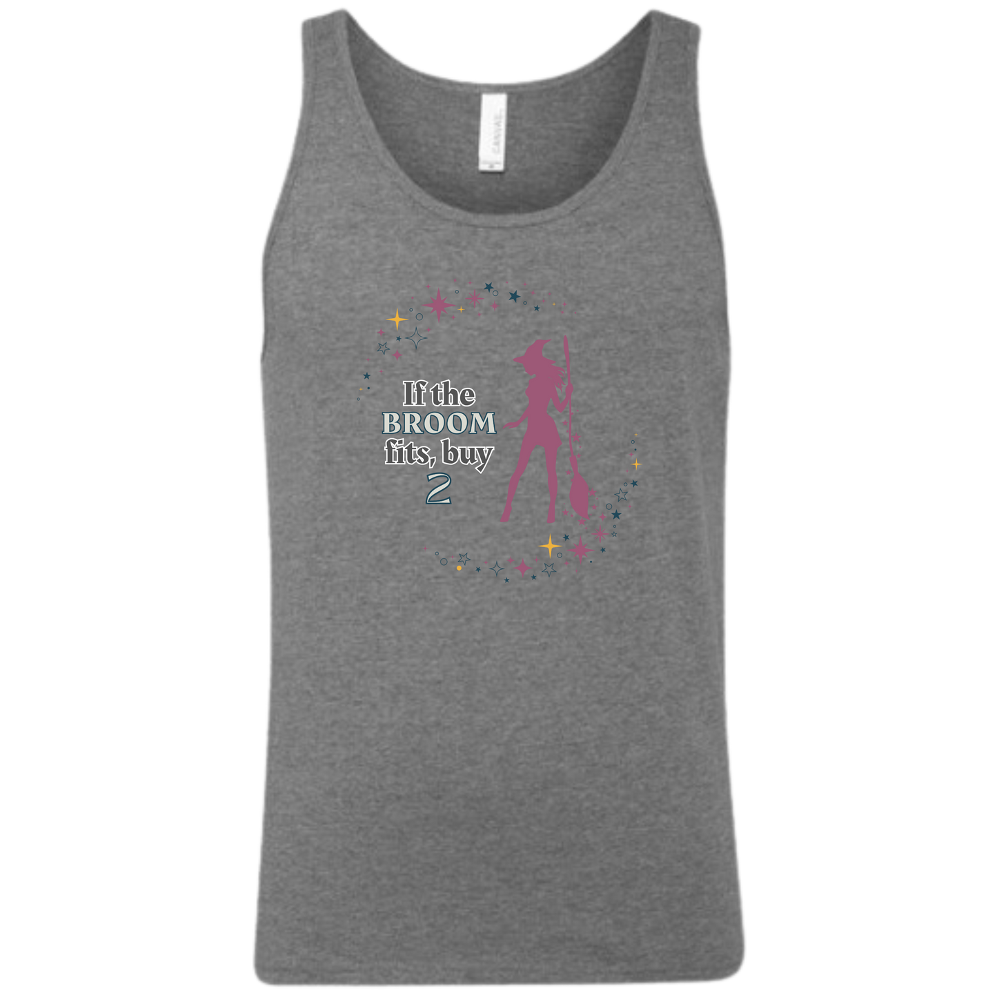 HP - If The Broom Fits - Unisex Tank