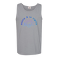 Sunsets & No Regrets - Comfort Colors - Unisex Tank - Neutral Colors & Blues