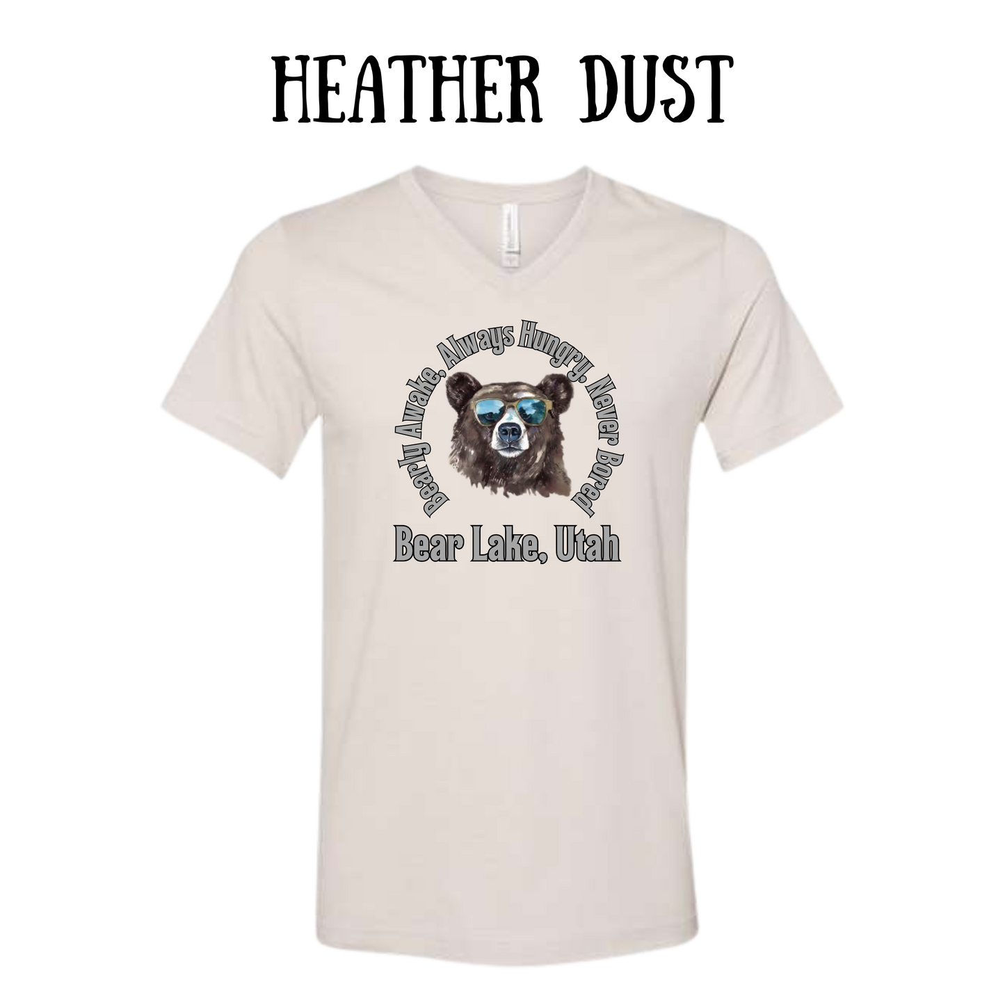 CP - Bear Lake Utah - Unisex V-Neck - Neutral Colors