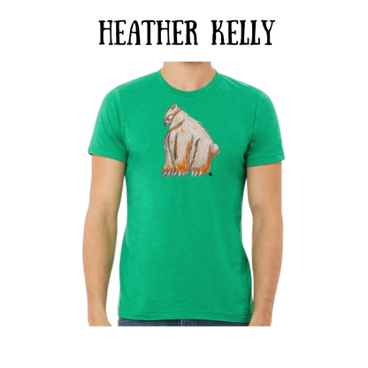 AC - Muscle Bear - Unisex Tee - Greens