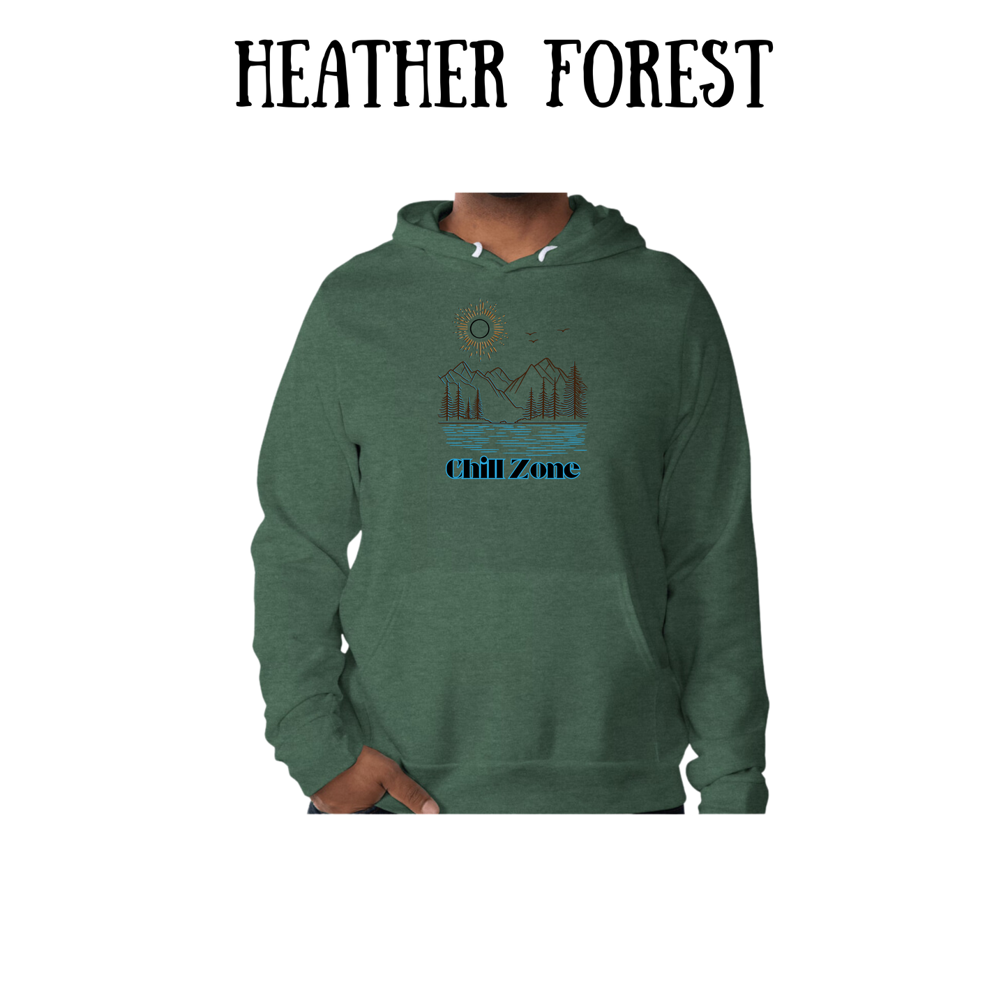 CP - Chill Zone - Sponge Fleece Hoodie - Greens, Neutrals