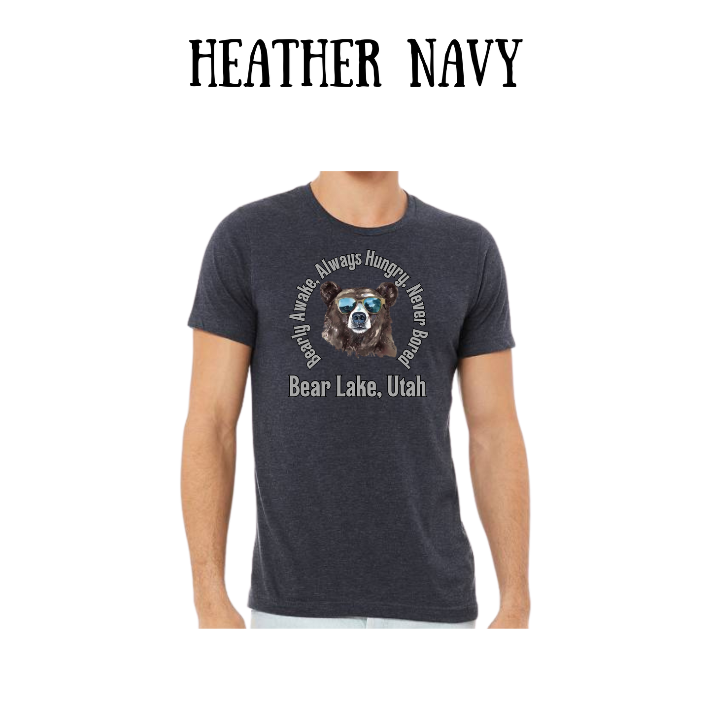 CP - Bear Lake Utah - Unisex Tee - Blues