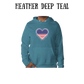 PP - One Nation One Heart - Sponge Fleece Hoodie - Blues, Purples